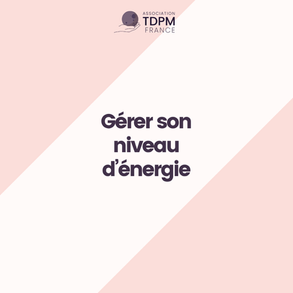 Méthodes pour gérer son niveau d'énergie