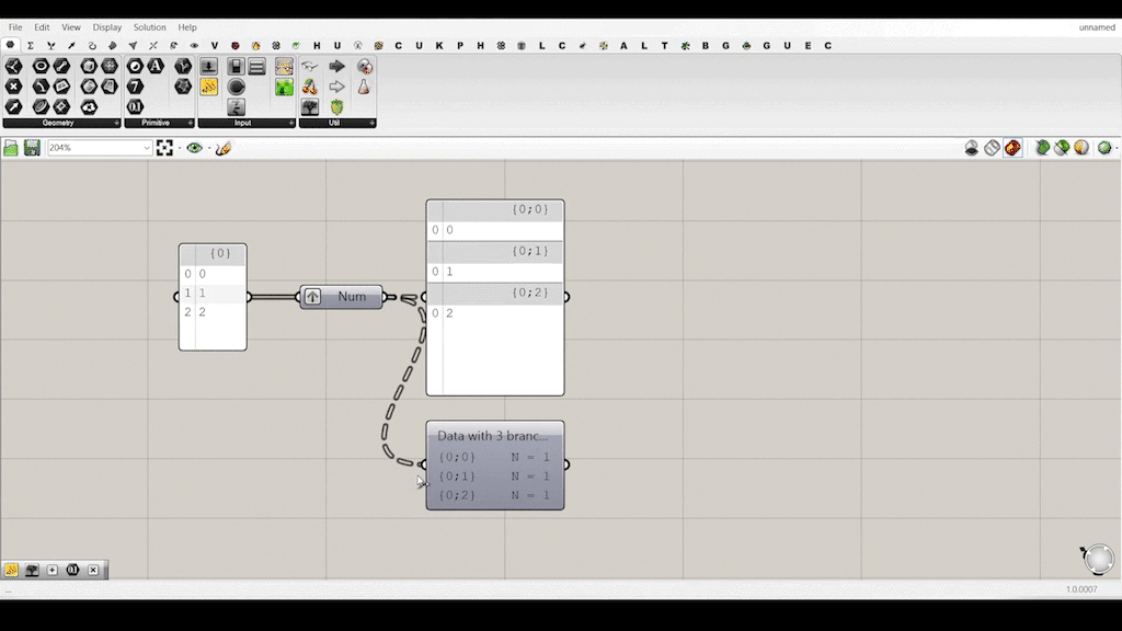 Tip: Grasshopper data trees