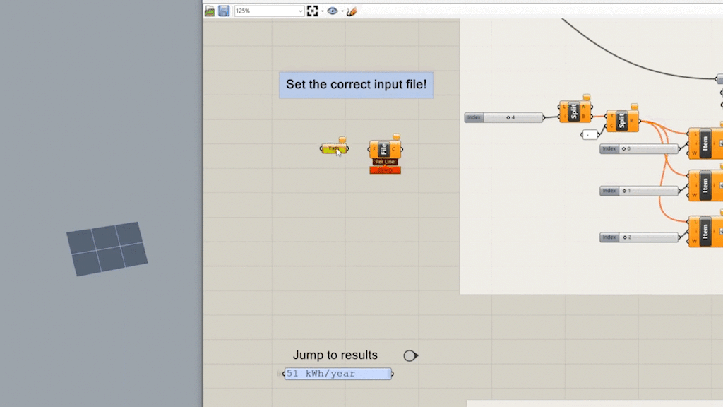 Step 2: Files as inputs and as outputs in Grasshopper