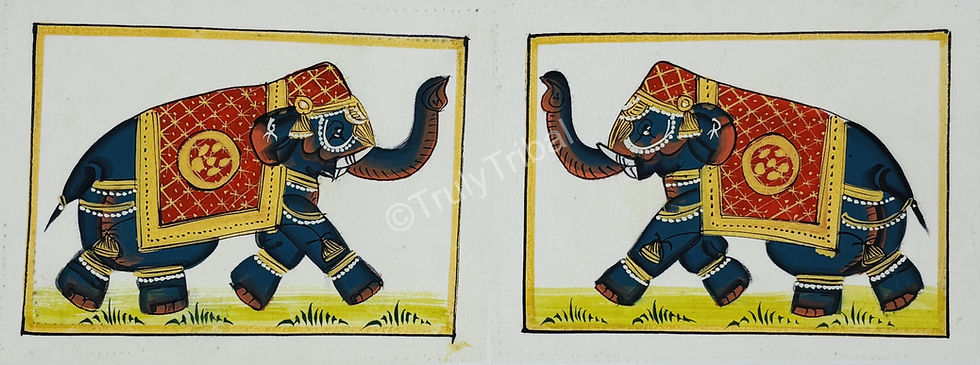 Thumbnail: Miniature Paintings (Animal Series)