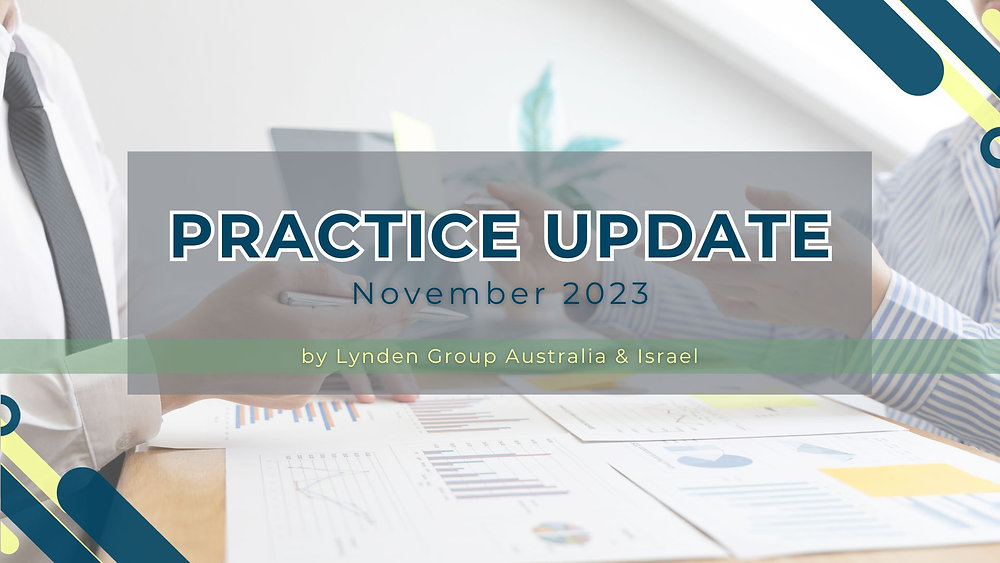 Practice Update - November