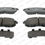 Thumbnail: Kit de plaquettes de frein FDB4112