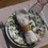 Miniature : Ensemble chic 6 sets de table en lin avec serviettes brodées