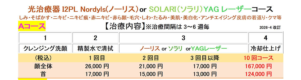 ノーリス　ソラリ料金表　.jpg