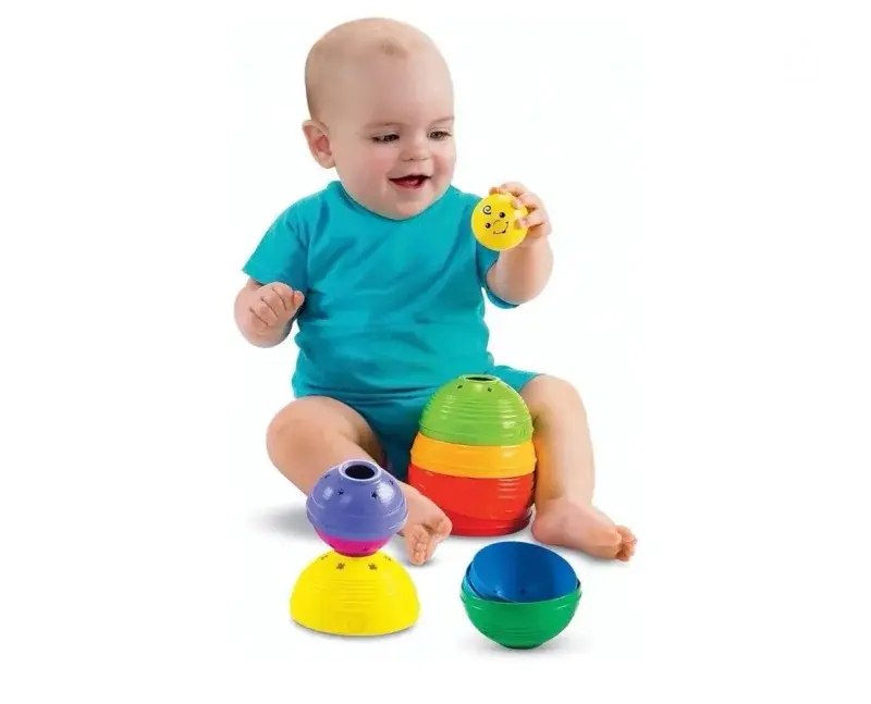 Miniatura: Empilha Potinhos Coloridos Fisher Price