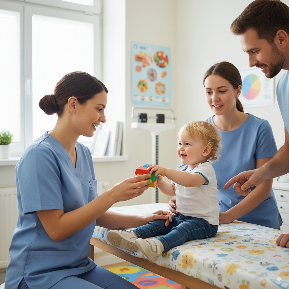 Puericultura: por que o acompanhamento regular é essencial para o desenvolvimento da criança
