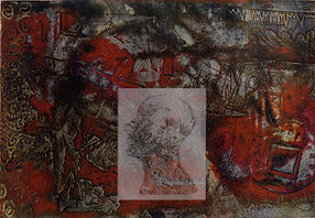 思惟肌理 The Mind凹版蝕刻、一版多色 Etching,Aquatint 52×38cm 1997.jpeg