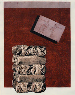 堆疊_測量 Measure凸版 Relief 48×72cm 1997.jpeg