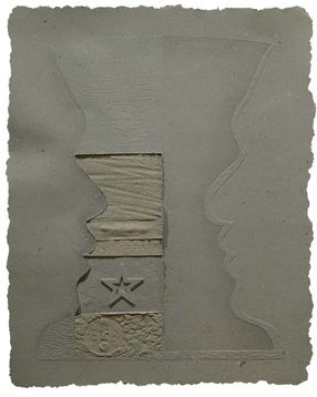 《器形系列Ⅰ-3 Series of Battles Ⅰ-3 》95×118cm紙漿、鉛筆 Paper Pulp,Pencil2004.jpeg