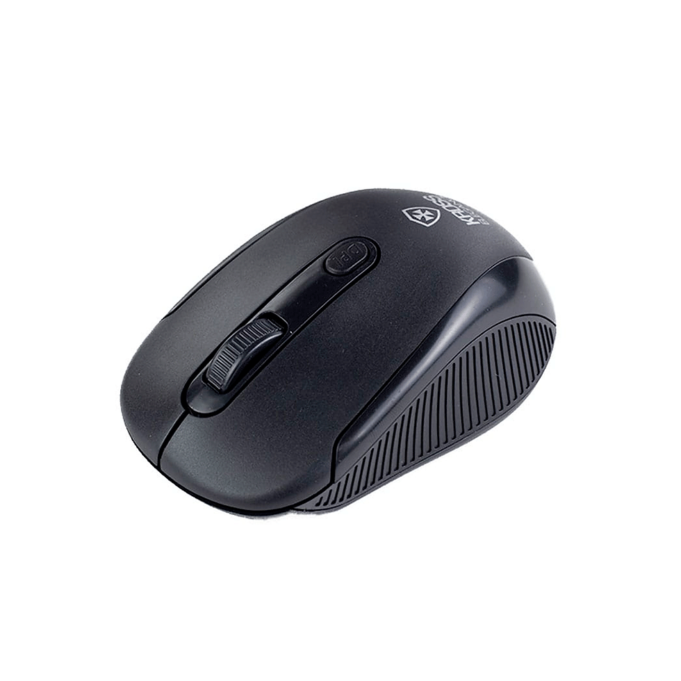 Thumbnail: Combo kross teclado e mouse usb, sem fio, elegance - ke-km558v1 preto