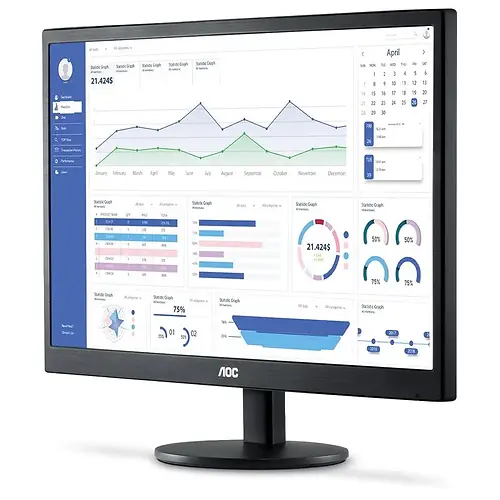 Monitor 23.6P AOC M2470SWH2 Widescreen Resol.1920x1080