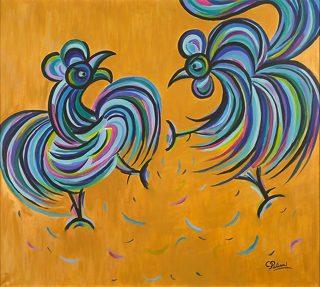 RIÑA DE GALLOS