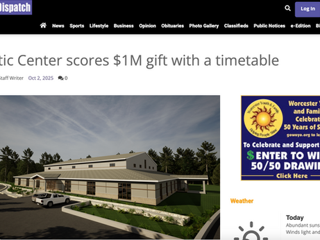Seaside Athletic Center Makes Headlines with $1million Pledge 