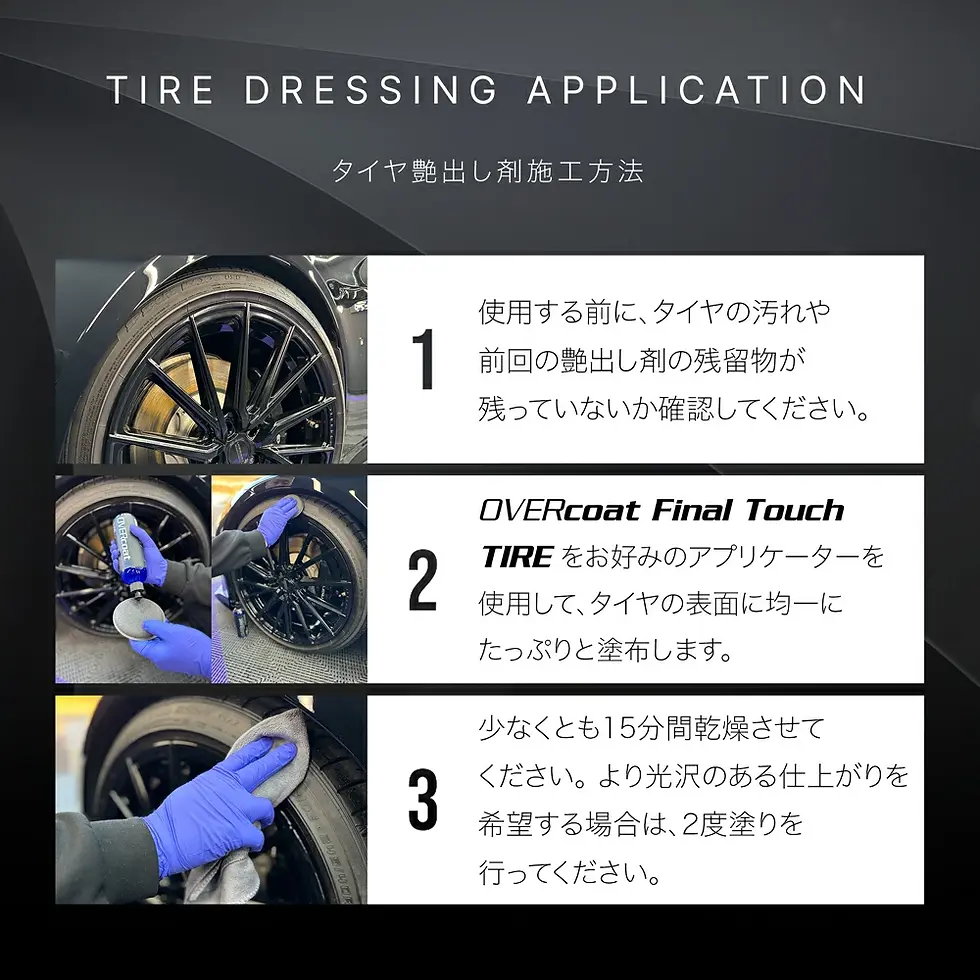 サムネイル： OVERcoat Final Touch TIRE
