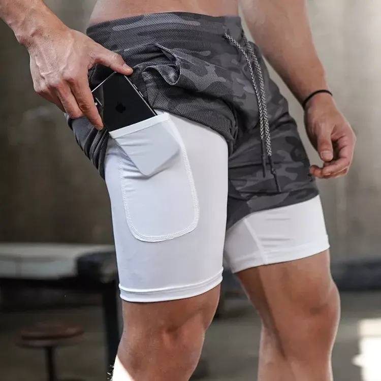 Thumbnail: Running Shorts Gym Sports Quick Dry Workout Training Gym Fitness Jogging Shorts