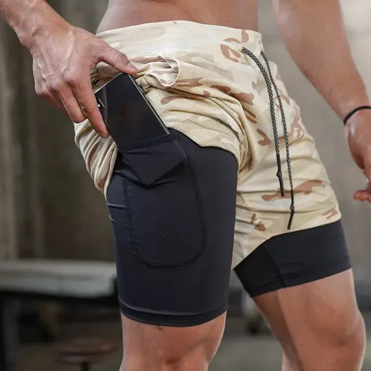 Thumbnail: Running Shorts Gym Sports Quick Dry Workout Training Gym Fitness Jogging Shorts