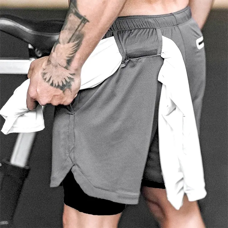 Thumbnail: Running Shorts Gym Sports Quick Dry Workout Training Gym Fitness Jogging Shorts