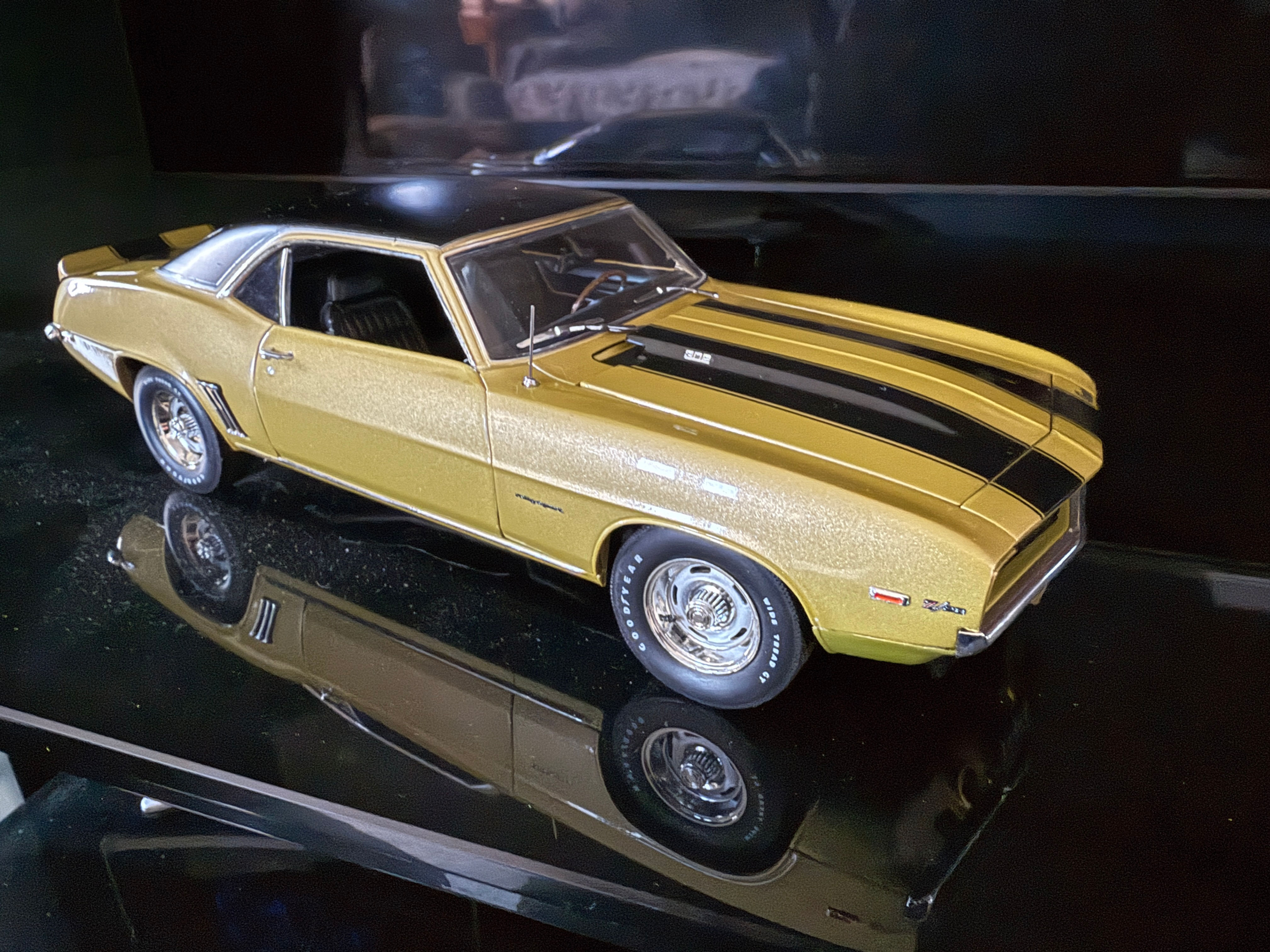 Very Limited Special Run 69 Camaro RS Z/28 in Olympic Gold!!
