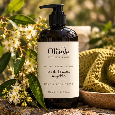 Miniaturbild: Olieve By Olieve & Olie Wild Lemon Myrtle Hand & Body Cream 200ml