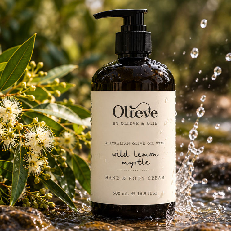 Miniature : Olieve By Olieve & Olie Wild Lemon Myrtle Hand & Body Cream 200ml
