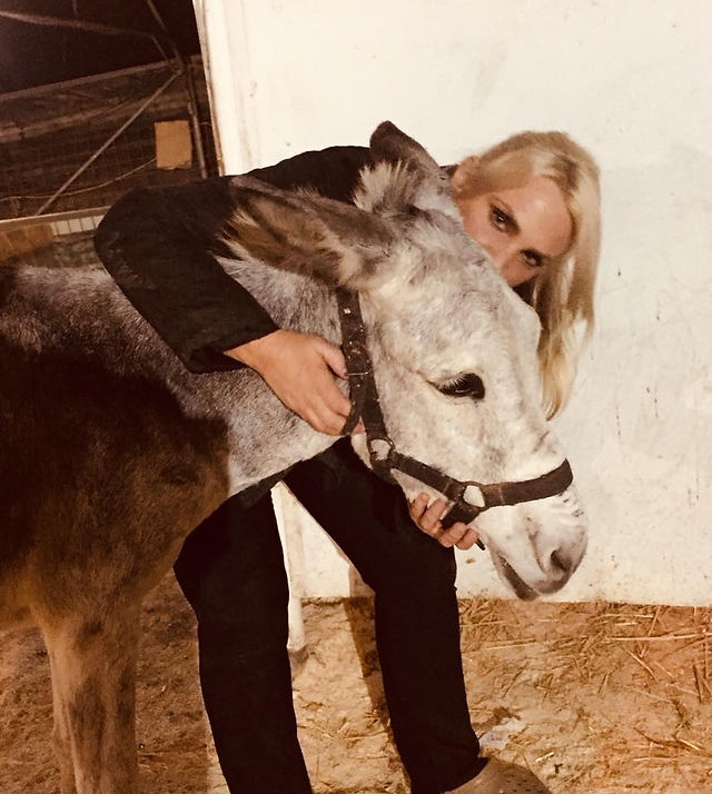 Lucy with little Noah