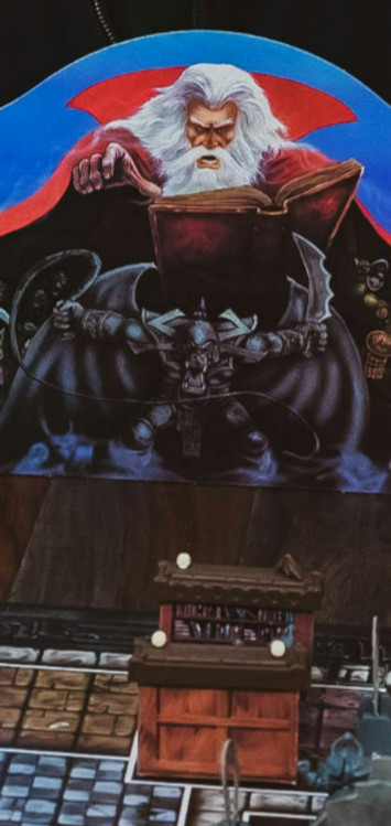 Two friends play a classic board game._e