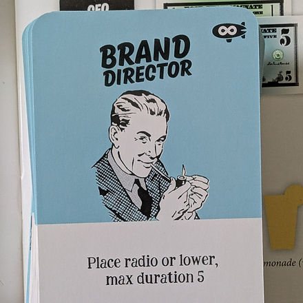 Cards and Tasks in Food Chain Magnate