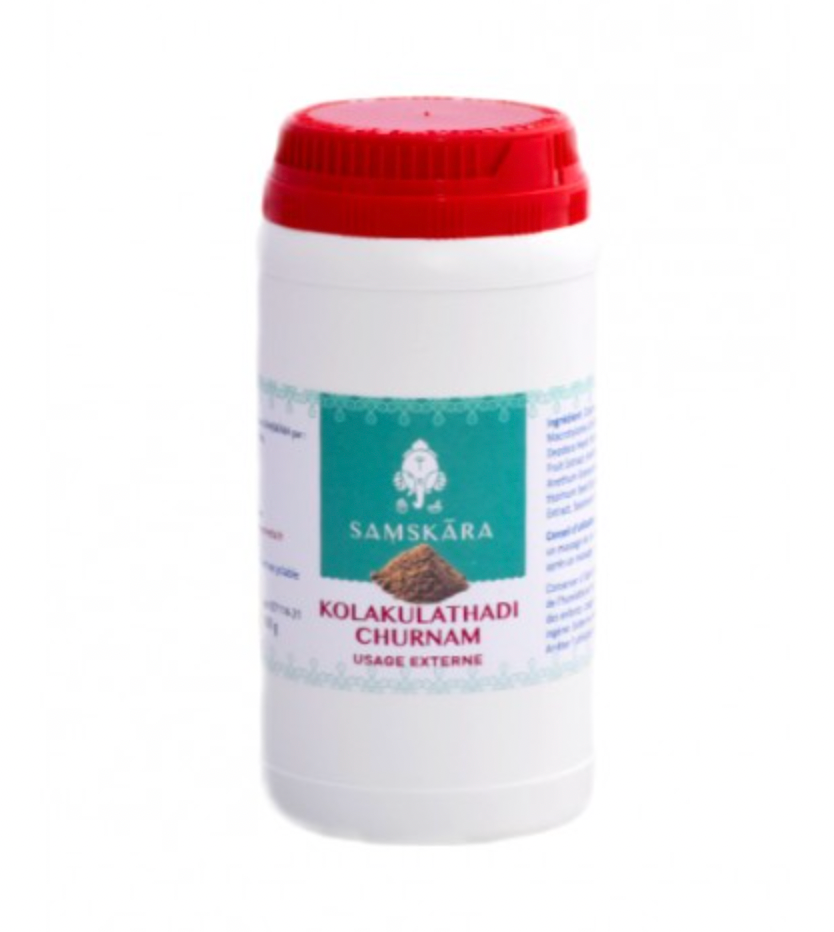 Poudreayurvédique pour gommage Kolakulathadi Churnam