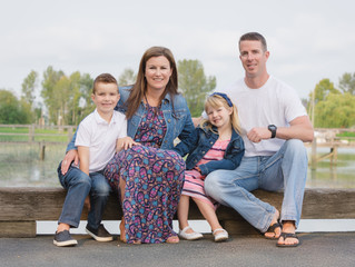The S family - playful fun at the park