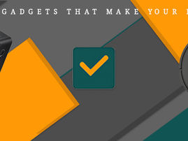 Top Image of top 5 tech gadgets that make your life easier featuring the Anker power bank and the iRobot Smart Vacuum 