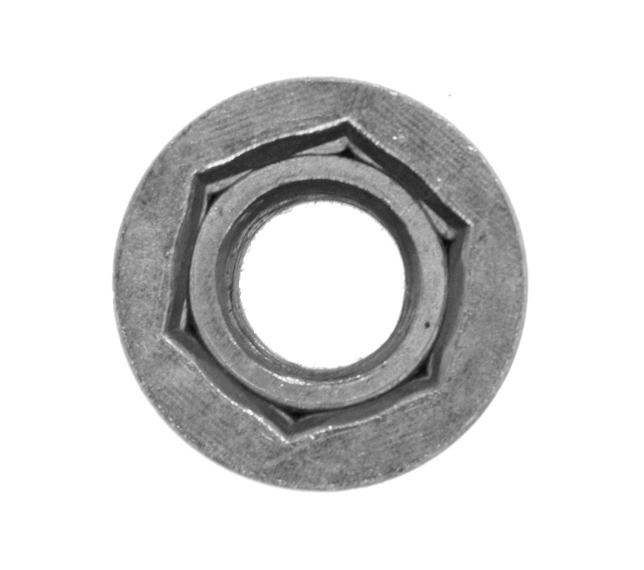 Thumbnail: Hex Flange Lock Nut, All Metal