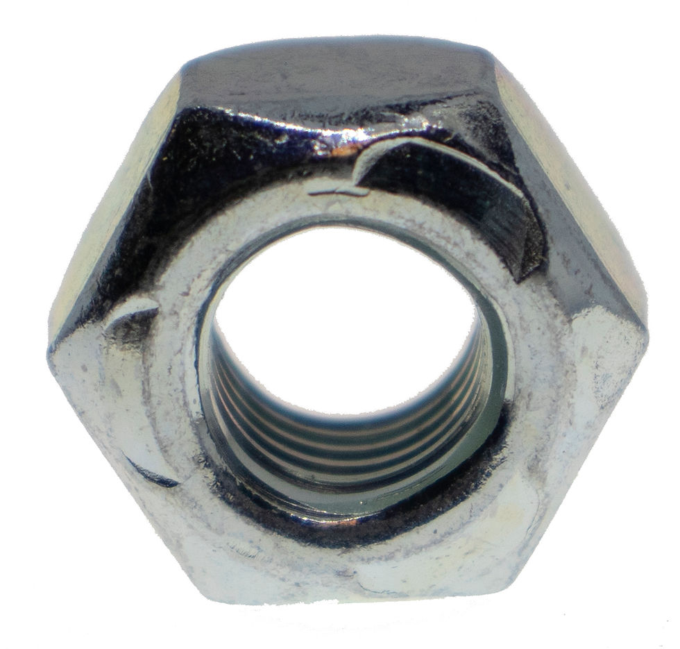 Thumbnail: DIN 980, ISO 7042, ISO 10513 PREVAILING TORQUE ALL METAL FINE THREAD HEX LOCK NUTS