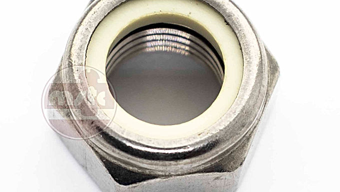 Lock Nuts, Nylon, Fine Thread