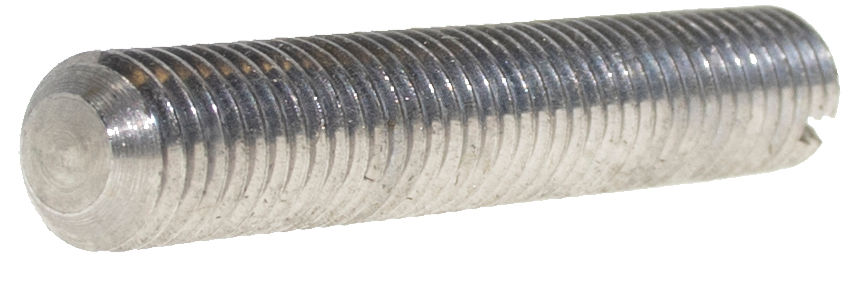 Thumbnail: M2 DIN 551, ISO 4766 METRIC SLOTTED SET SCREW WITH FLAT POINT