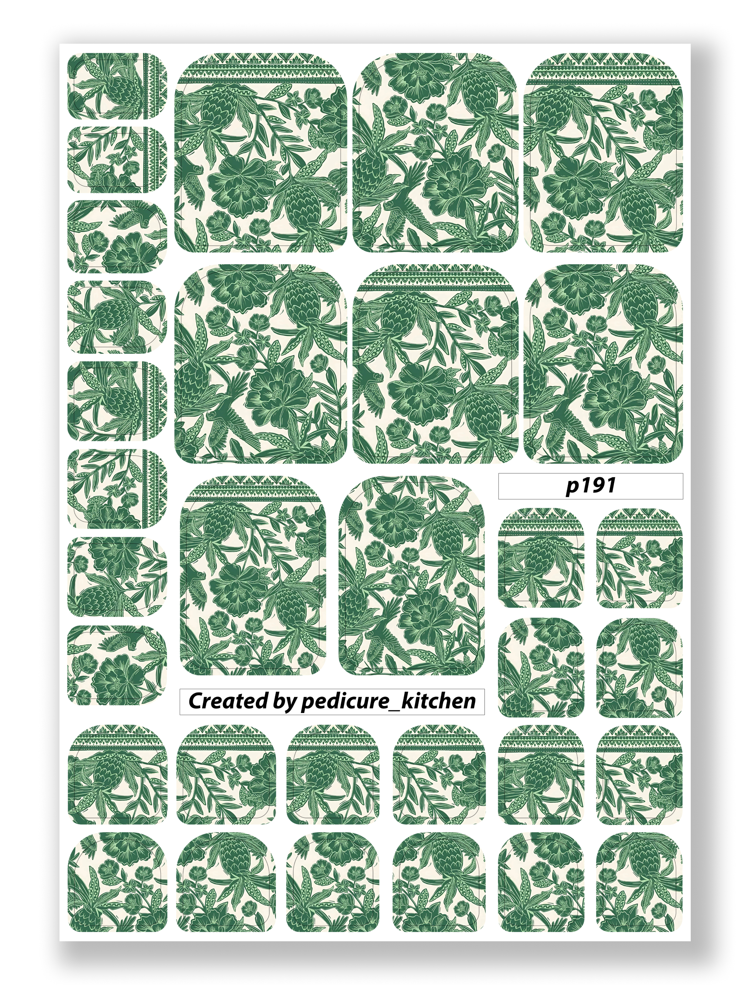 Green oranment P-191