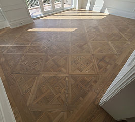 square pattern hardwood
