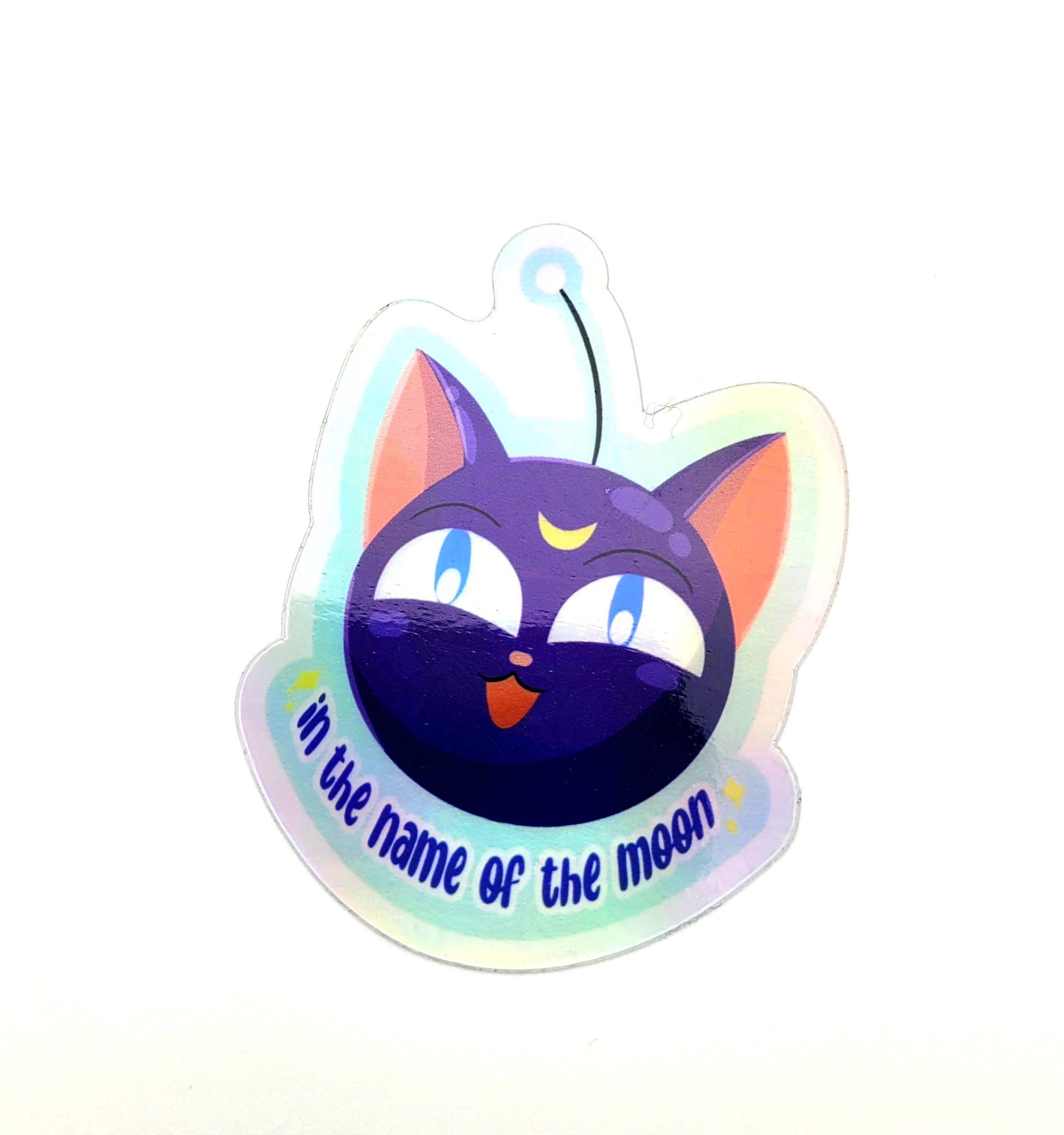 Luna Ball Holo Sticker