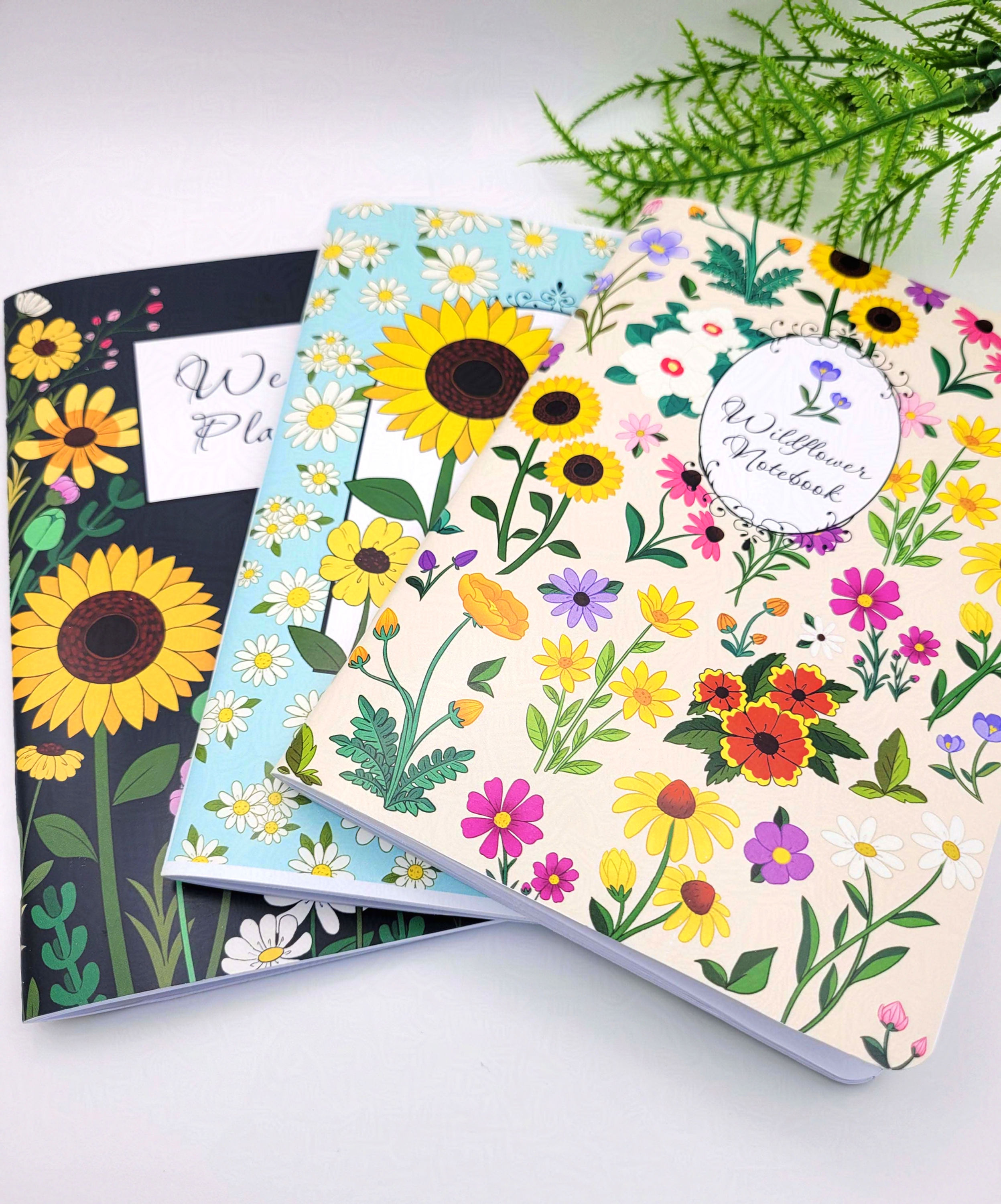 Flower Garden notebook set