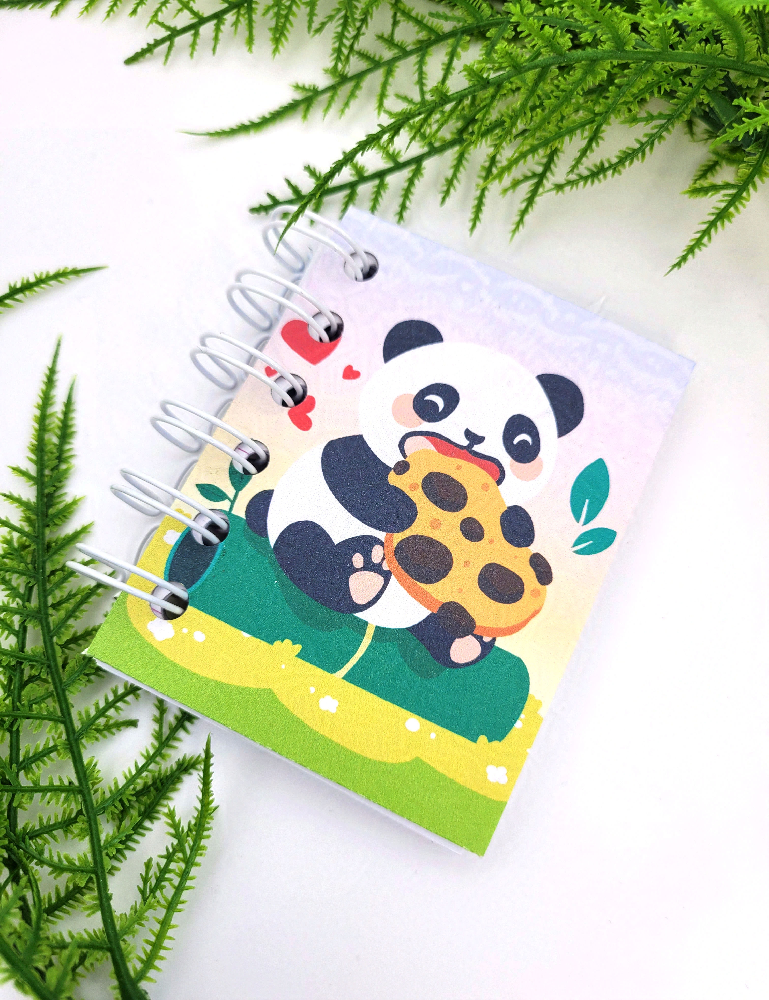 Panda Mini Spiral Notebook