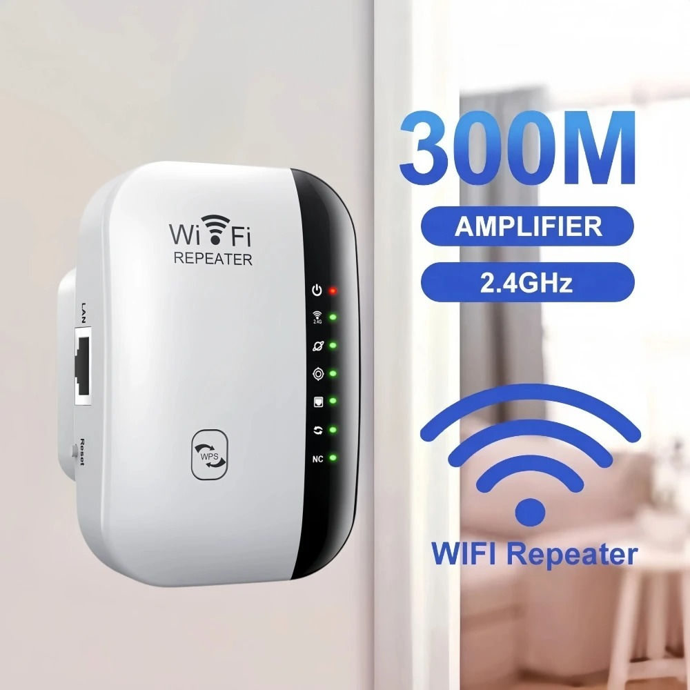 300Mbps WIFI Repeater Remote Wi-Fi Amplifier 802.11N WiFi Signal Booster Network