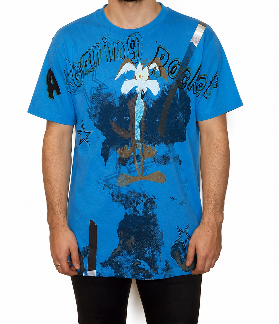 サムネイル： One-of-a-kind Reworked Vintage T-shirt