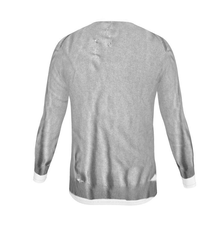 縮圖：Back View of Surreal Cardigan T-shirt