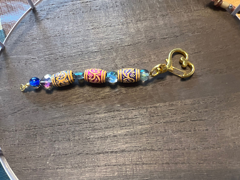 Thumbnail: Personalized Single Strand Keychain