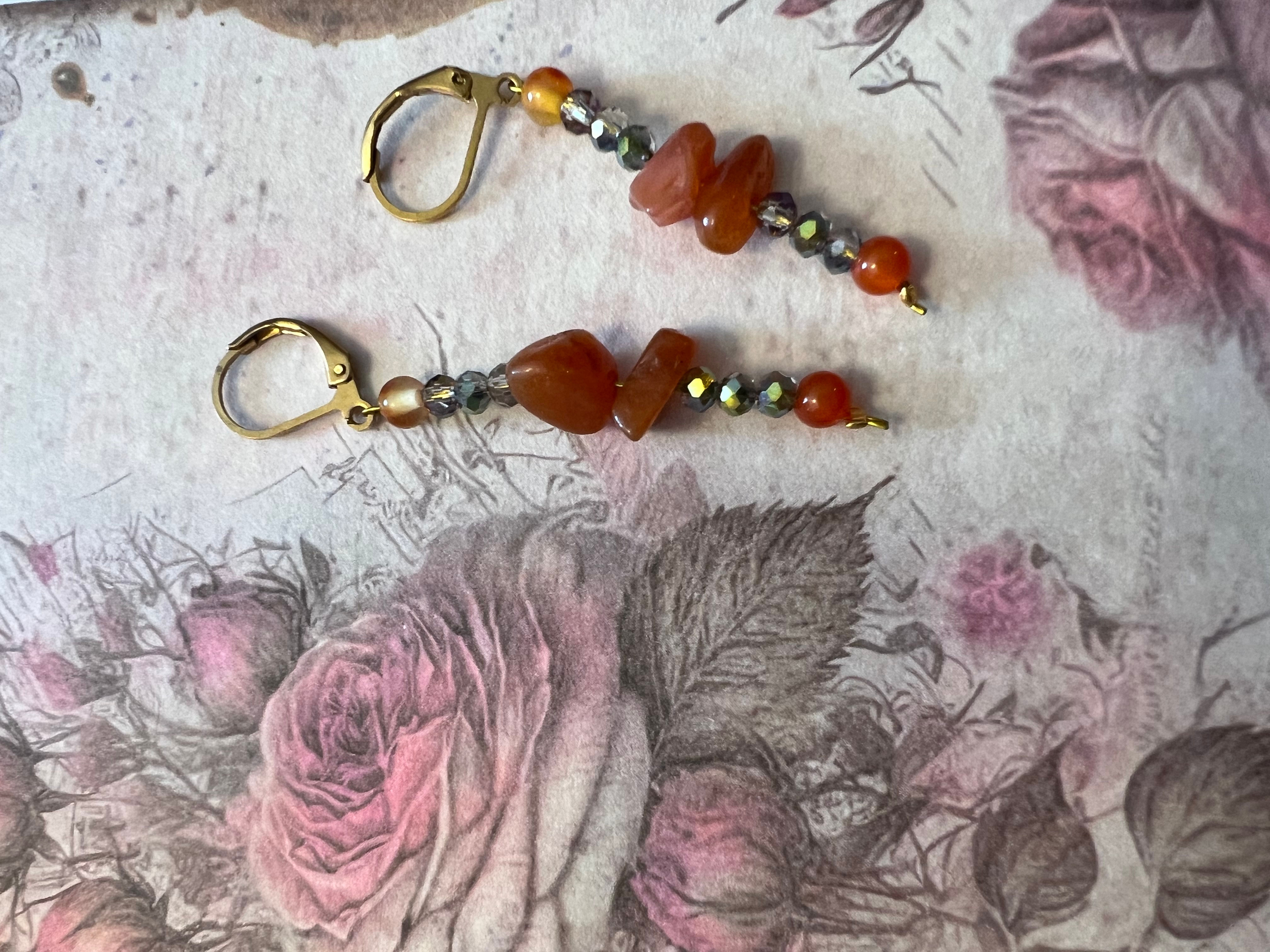 Carnelian Earrings