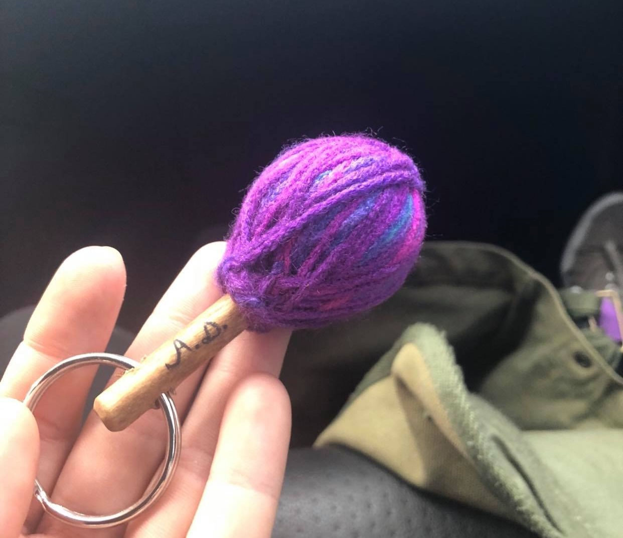 Mallet Key Chain