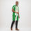 Thumbnail: Proudly Naija Green & White Men's AFCON Hawaiian Short Sleeve Shirt Set