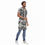 Thumbnail: Adire (Tie & Dye) Print Men's Short Sleeve Shirt Set