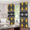 Thumbnail: African Mudcloth 265(gsm) Blackout Grommet Curtains