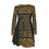 Thumbnail: African Bogolan Print Women's Midi Dress
