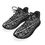 Thumbnail: Black & White Mudcloth Patterned Men's Sneaker Shoes